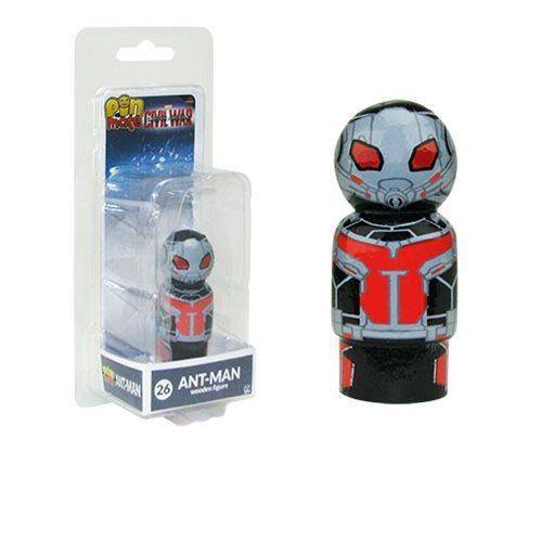 Captain America: Civil War Ant-Man Pin Mate Wooden Figure (Online Order Only)