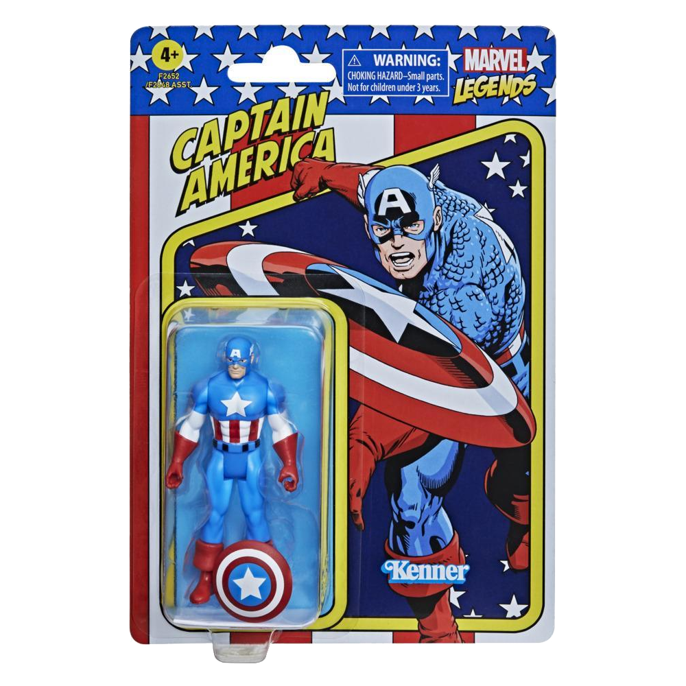 Retro Collection Marvel Legends - Captain America 3.75-inch Action Figure (ONLINE ORDER ONLY)