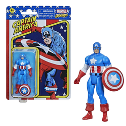 Retro Collection Marvel Legends - Captain America 3.75-inch Action Figure (ONLINE ORDER ONLY)