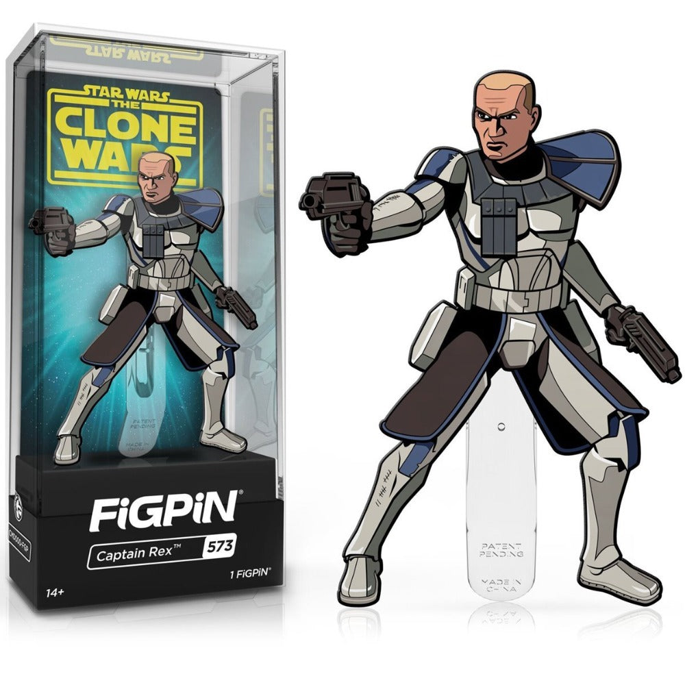 FiGPiN: Star Wars - Captain Rex [No Helmet] #573 (ONLINE ORDER ONLY)