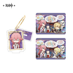 Capturing the Good Times Series Stand Keychain& Collection Card (ONLINE ORDER ONLY)