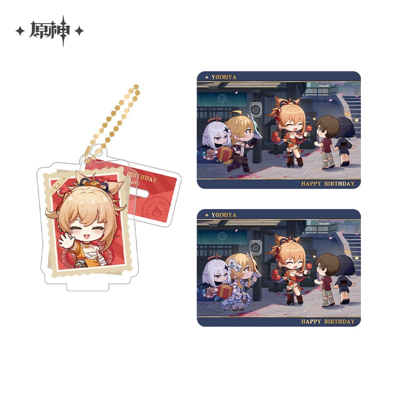 Capturing the Good Times Series Stand Keychain& Collection Card (ONLINE ORDER ONLY)