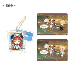 Capturing the Good Times Series Stand Keychain& Collection Card (ONLINE ORDER ONLY)