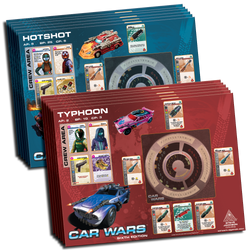 Car Wars - Two Player Starter Set: Red / Yellow - Board Game (Online Order Only)