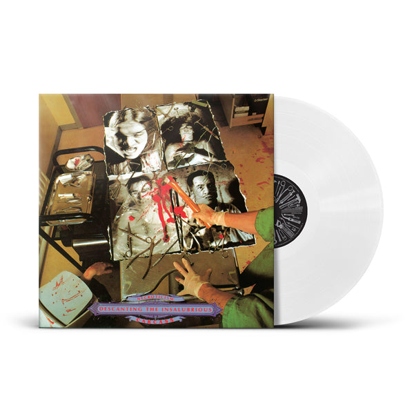 Necroticism - Descanting The Insalubrious (White Vinyl) [Import] [Vinyl] (ONLINE ORDER ONLY)