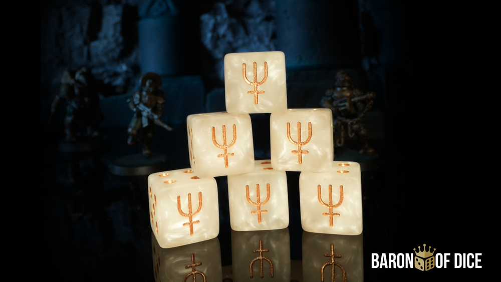 Heretic Naval Raiders | Official Trench Crusade Dice Set (ONLINE ORDER ONLY)