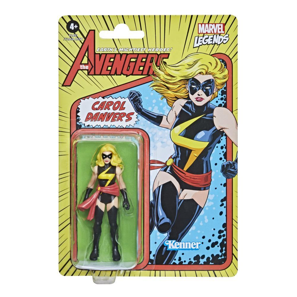 Retro Collection Marvel Legends - Carol Danvers 3.75-inch Action Figure (ONLINE ORDER ONLY)