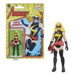 Retro Collection Marvel Legends - Carol Danvers 3.75-inch Action Figure (ONLINE ORDER ONLY)
