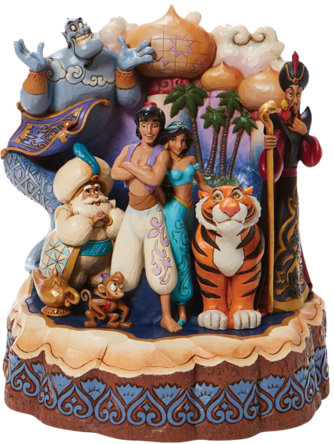 Disney Traditions Aladdin "A Wondrous Place" Statue by Jim Shore (Online Order Only)