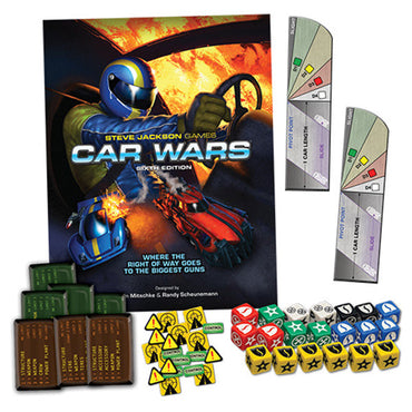 Car Wars: 2 Player Starter Set Blue/Green (ONLINE ORDER ONLY)