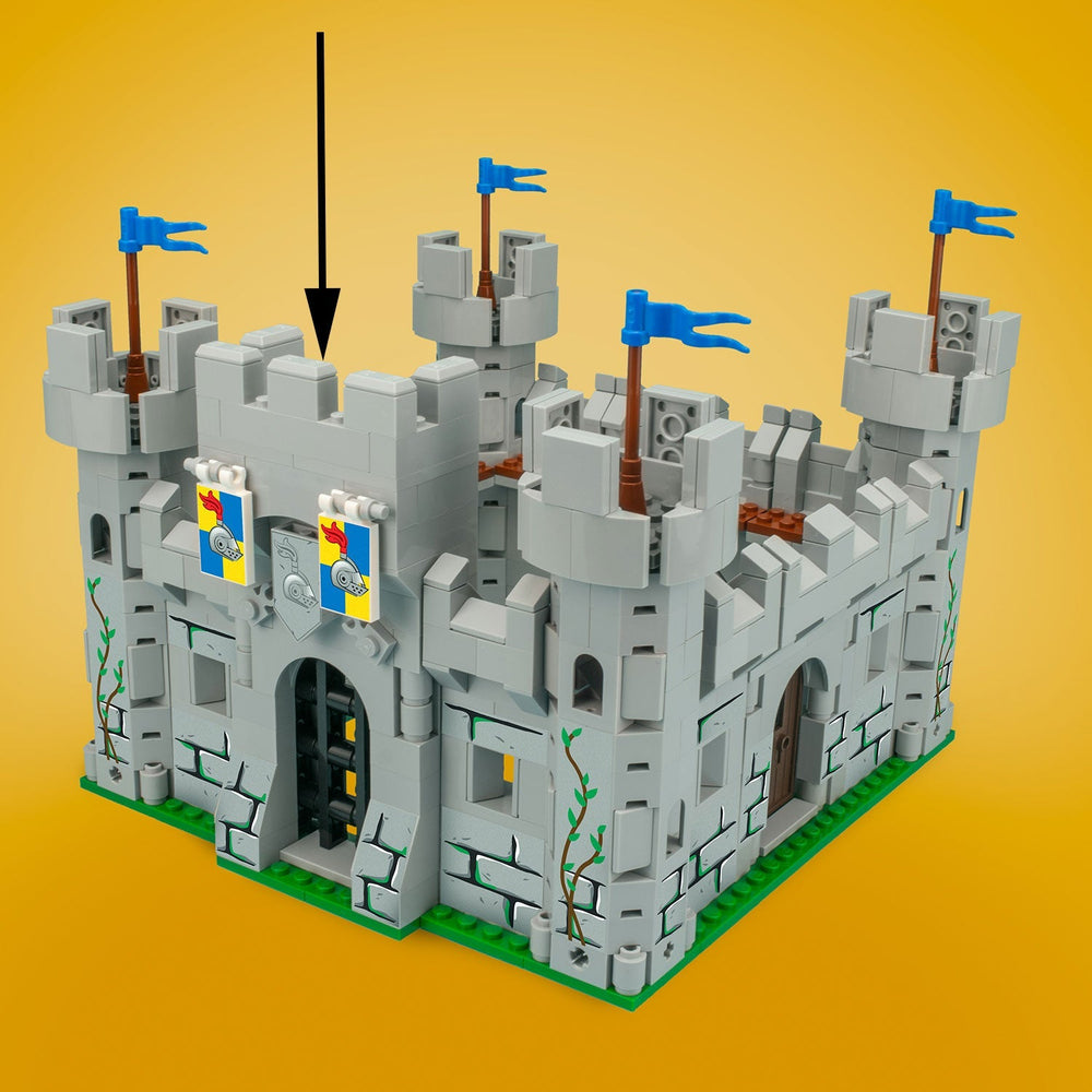 Castle Gate - Custom Castle Modular Building Set made using LEGO parts (Online Order Only)