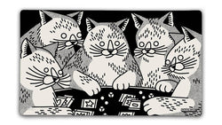 Cat Game Night Playmat (ONLINE ORDER ONLY)