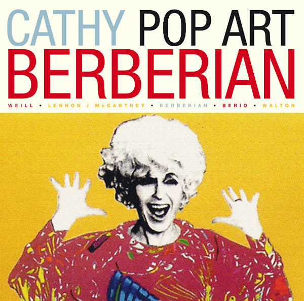 CATHY BERBERIAN - Pop Art [Vinyl] (ONLINE ORDER ONLY)