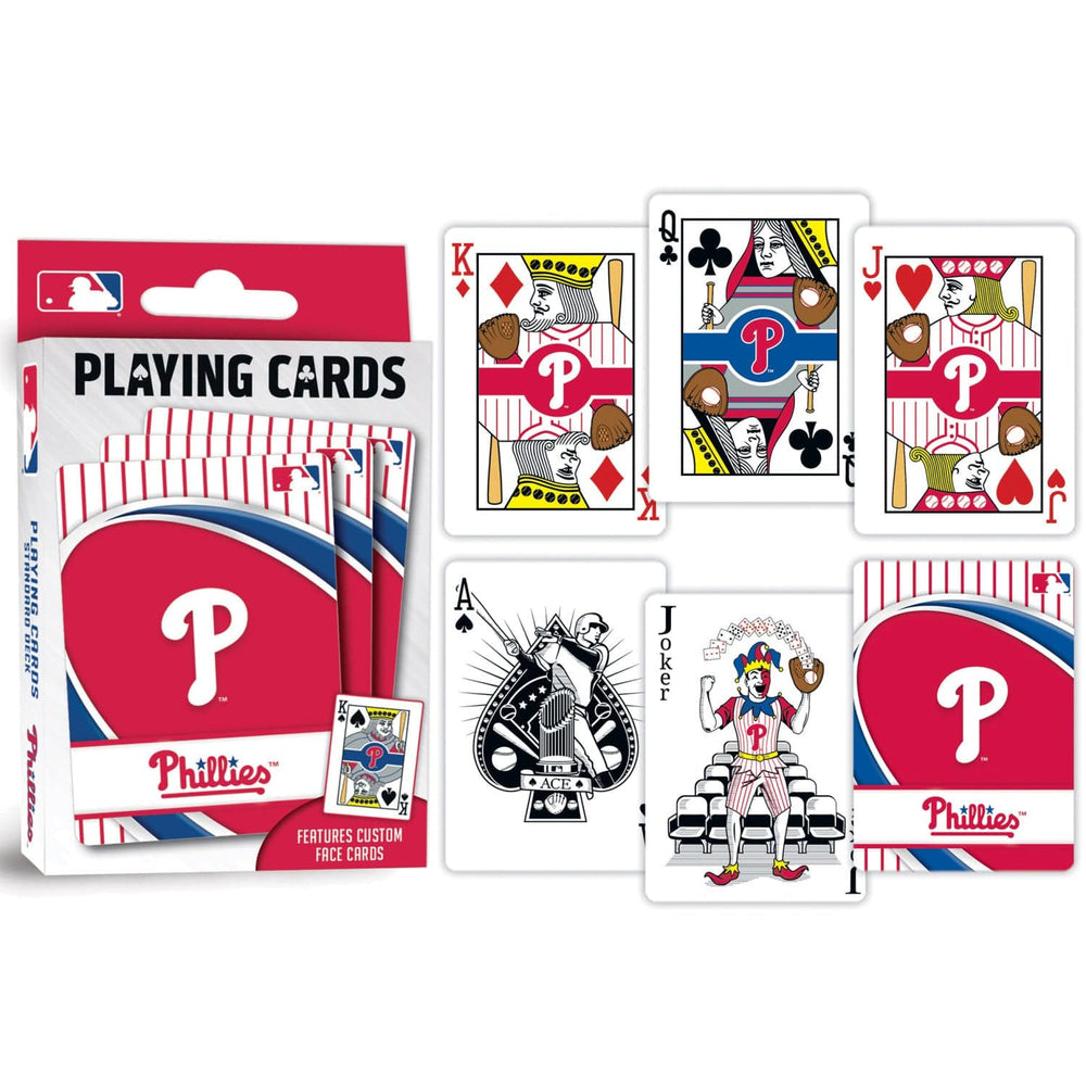 Philadelphia Phillies Playing Cards - 54 Card Deck (ONLINE ORDER ONLY)