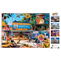 Cruisin' Route 66 - Trading Post on Route 66 1000 Piece Jigsaw Puzzle (ONLINE ORDER ONLY)