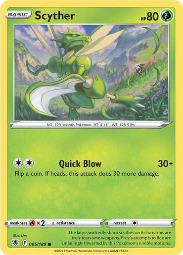 Scyther (005/189) [Sword & Shield: Astral Radiance] (Online Only)