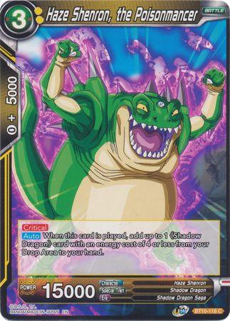 Haze Shenron, the Poisonmancer (BT10-118) [Rise of the Unison Warrior 2nd Edition] (ONLINE ORDER ONLY)