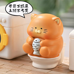OFFICE CATS FIGURINE BLIND BOX (1 Blind Box) (ONLINE ORDER ONLY)