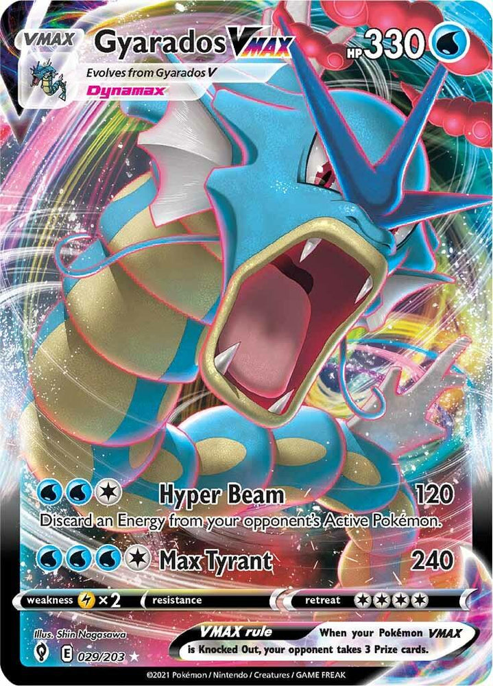 Gyarados VMAX (029/203) [Sword & Shield: Evolving Skies] (Online Only)
