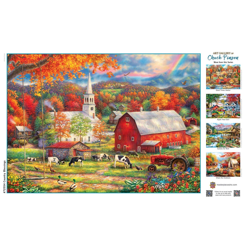 Art Gallery - Country Blessings 1000 Piece Jigsaw Puzzle (ONLINE ORDER ONLY)