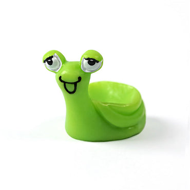 Green Snail d20 Stand: Small Plastic Novelty Item for Dice Lovers Desks (Online Only)