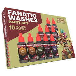 Army Painter Warpaints Fanatic: Washes Paint Set (ONLINE ORDER ONLY)