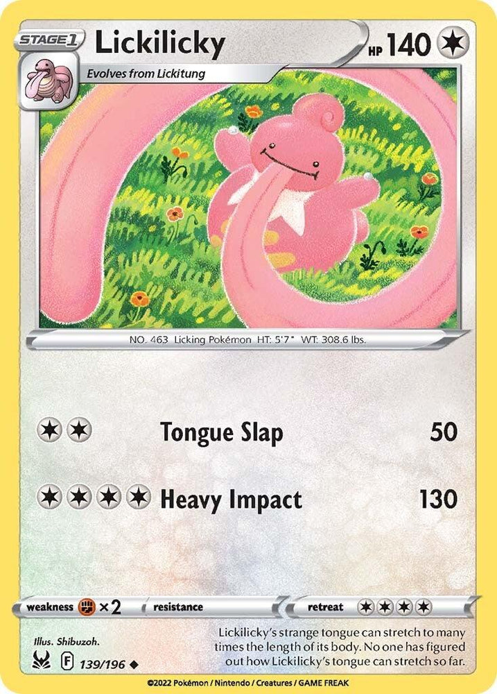 Lickilicky (139/196) [Sword & Shield: Lost Origin] (Online Only)