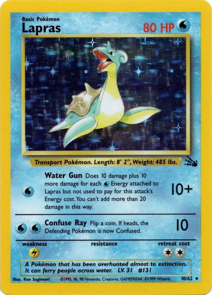 Lapras (10/62) [Fossil Unlimited] (Online Only)