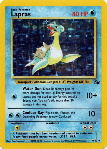 Lapras (10/62) [Fossil Unlimited] (Online Only)