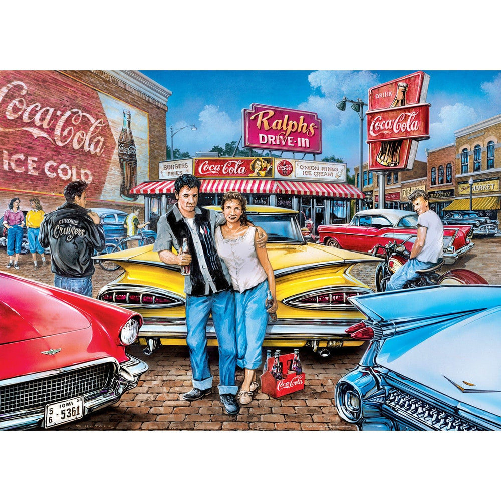 Coca-Cola - Drive Through 1000 Piece Jigsaw Puzzle (ONLINE ORDER ONLY)