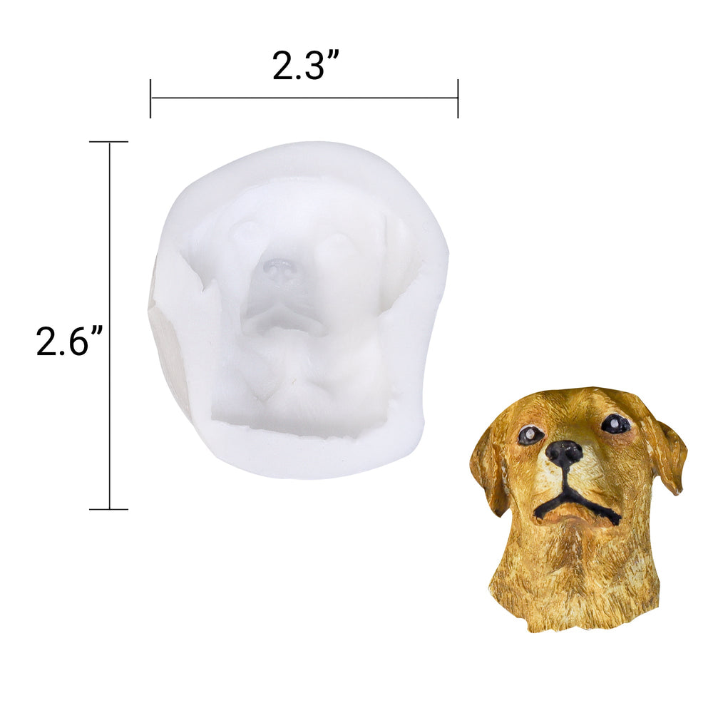TP009 Pet Head Silicone Mold (ONLINE ORDER ONLY)
