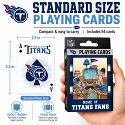 Tennessee Titans Fan Deck Playing Cards - 54 Card Deck