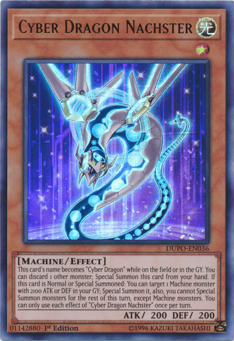 Cyber Dragon Nachster [DUPO-EN036] Ultra Rare (ONLINE ORDER ONLY)