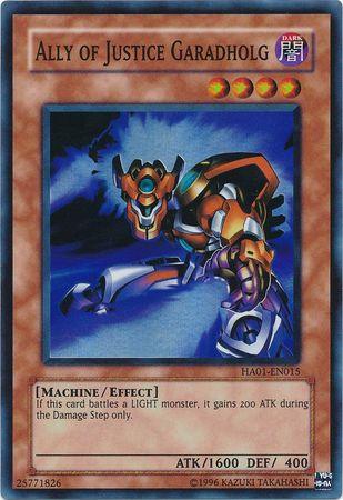 Ally of Justice Garadholg [HA01-EN015] Super Rare (ONLINE ORDER ONLY)