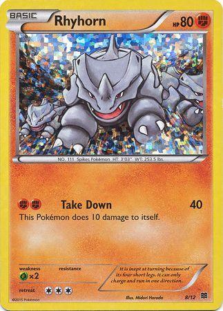 Rhyhorn (8/12) [McDonald's Promos: 2015 Collection] (Online Only)