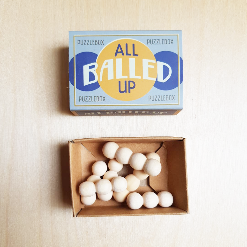 Matchbox Puzzle Box - All Balled Up (ONLINE ORDER ONLY)