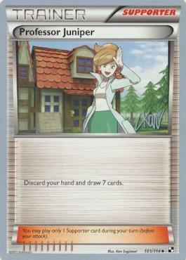 Professor Juniper (101/114) (Reshiphlosion - Christopher Kan) [World Championships 2011] (Online Only)