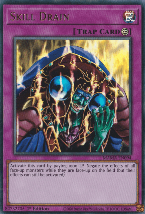 Skill Drain [MAMA-EN094] Ultra Rare (ONLINE ORDER ONLY)