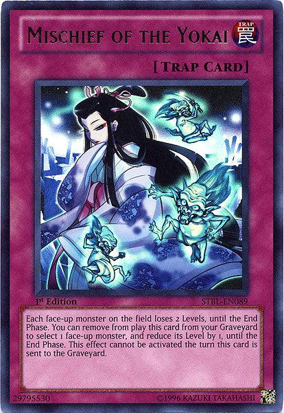 Mischief of the Yokai [STBL-EN089] Ultra Rare (ONLINE ORDER ONLY)