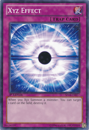 Xyz Effect [SP14-EN037] Starfoil Rare (ONLINE ORDER ONLY)