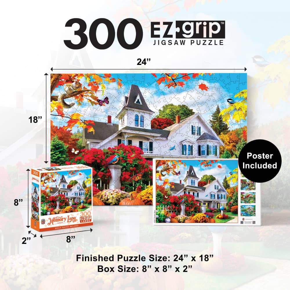 Memory Lane - October Skies 300 Piece EZ Grip Jigsaw Puzzle