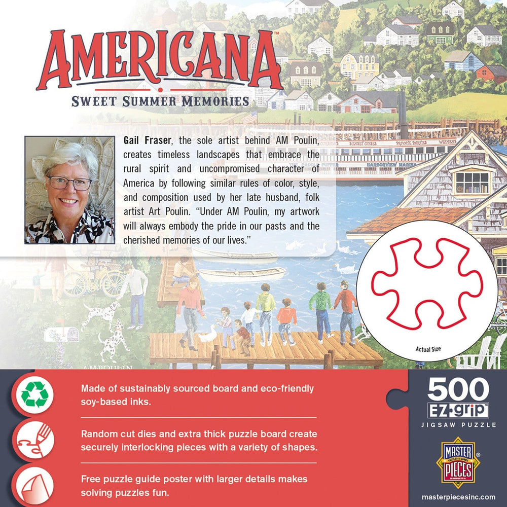 Americana - Sweet Summer Memories 500 Piece EZ Grip Jigsaw Puzzle (ONLINE ORDER ONLY)