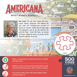 Americana - Sweet Summer Memories 500 Piece EZ Grip Jigsaw Puzzle (ONLINE ORDER ONLY)