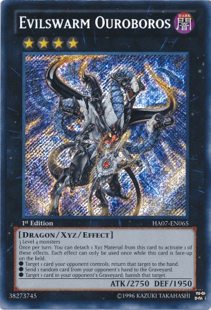 Evilswarm Ouroboros [HA07-EN065] Secret Rare (ONLINE ORDER ONLY)