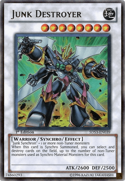 Junk Destroyer [5DS3-EN039] Ultra Rare (ONLINE ORDER ONLY)