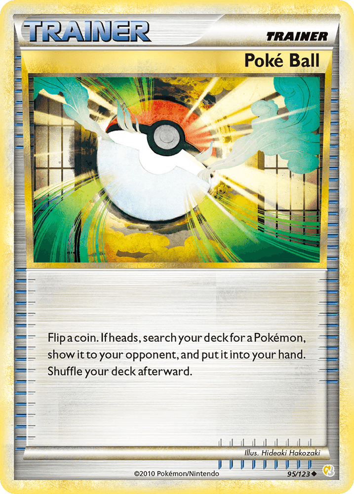Poke Ball (95/123) [HeartGold & SoulSilver: Base Set] (Online Only)