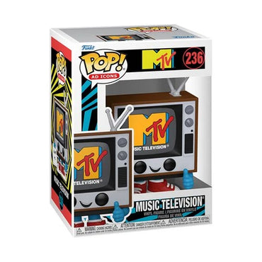 MTV Music Television Logo Funko Pop! Vinyl Figure #236 (ONLINE ORDER ONLY)