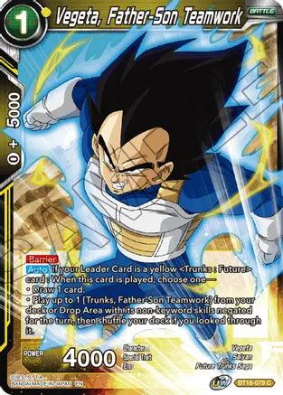 Vegeta, Father-Son Teamwork (BT16-079) [Realm of the Gods] (ONLINE ORDER ONLY)