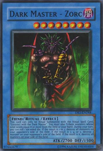 Dark Master - Zorc [DR1-EN244] Super Rare