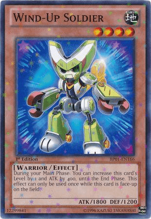 Wind-Up Soldier [BP01-EN166] Starfoil Rare (ONLINE ORDER ONLY)